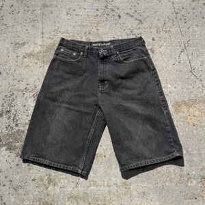 Vintage Nautica Jeans Black Denim Shorts – Size 33